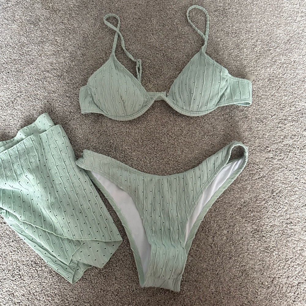 SHEIN Mint Green Bikini Set
